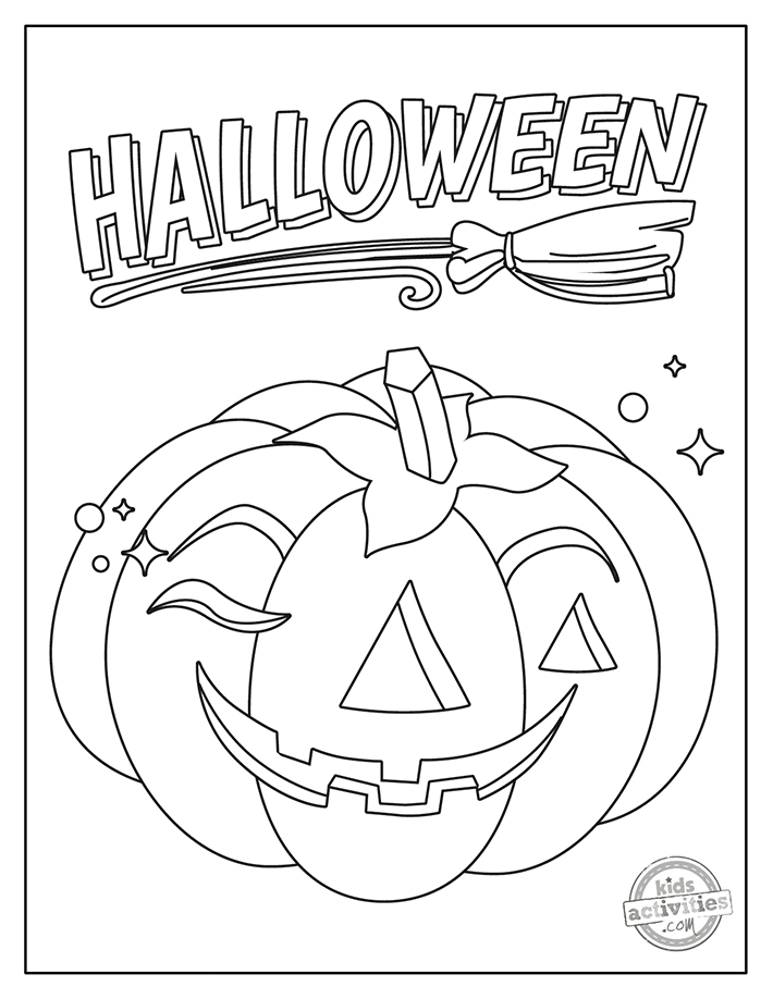 Free printable vintage halloween coloring pages kids activities blog