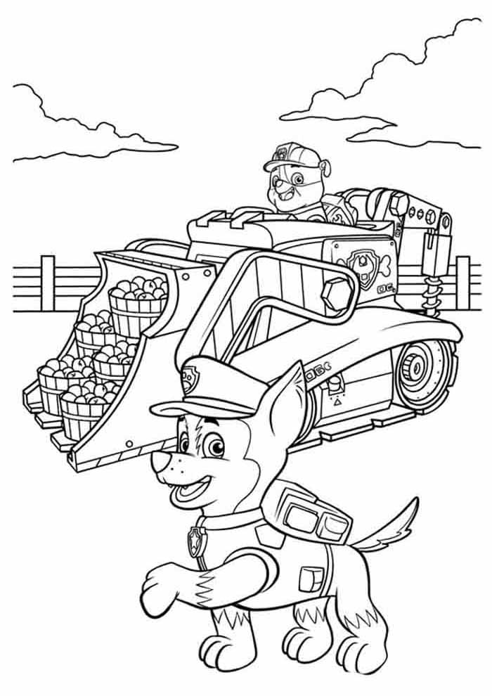 Paw patrol coloring pages free personalizable coloring pages