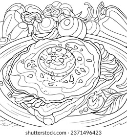 Kitchen coloring pages photos images and pictures