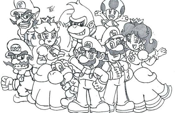 Mario odyssey coloring pages at getdrawings free for super mario coloring pages super coloring pages mario coloring pages