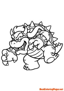 Mario coloring pages