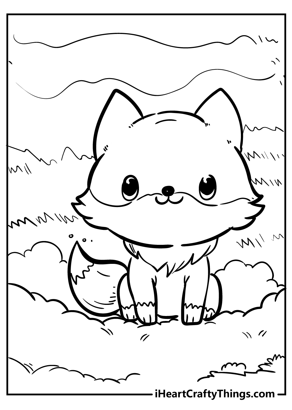 Cute animals coloring pages free printables