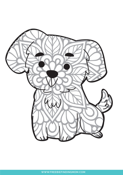 Animal coloring pages for adults and kids pages â freebie finding mom