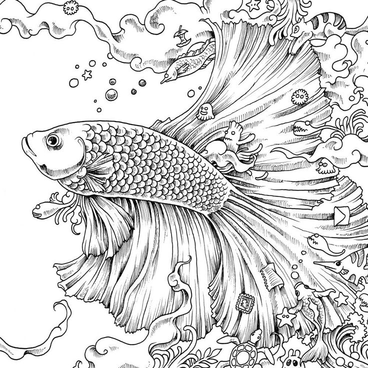 Animorphia dragon coloring page color pencil art coloring book art