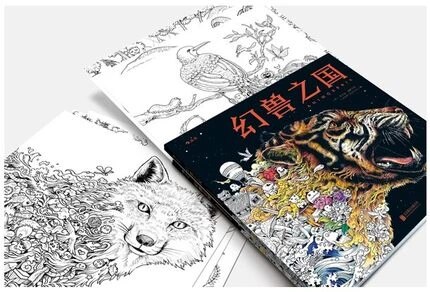 Coloring books adults pages drawing book drawing painting book adult