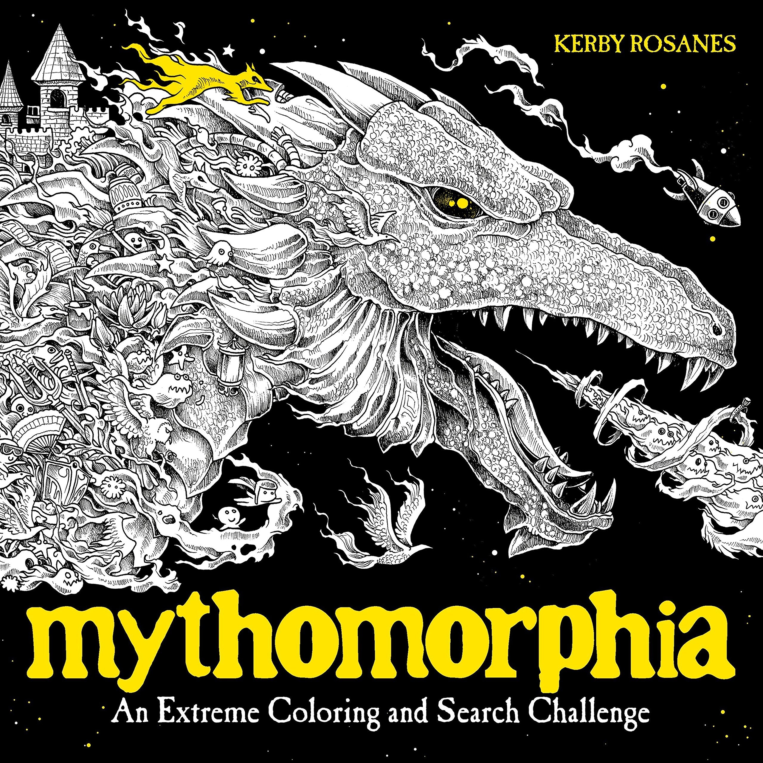 Mythomorphia an extreme coloring and search challenge â odd nodd art supply