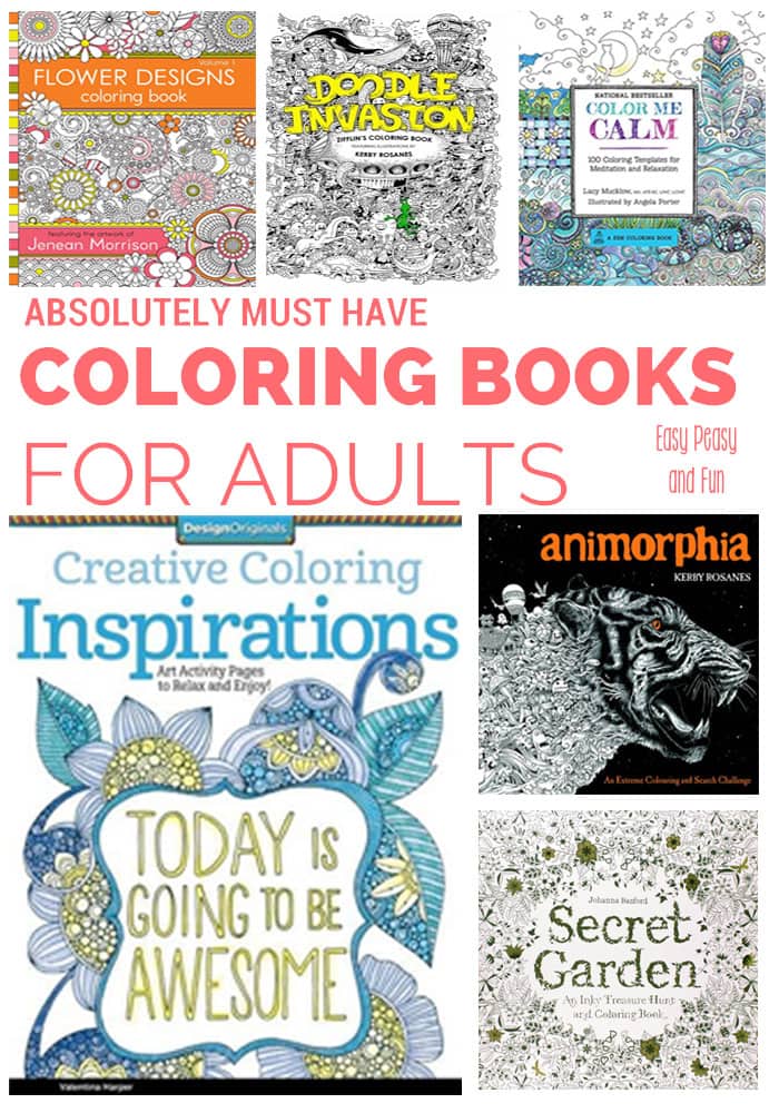 Intricate adult coloring books we adore