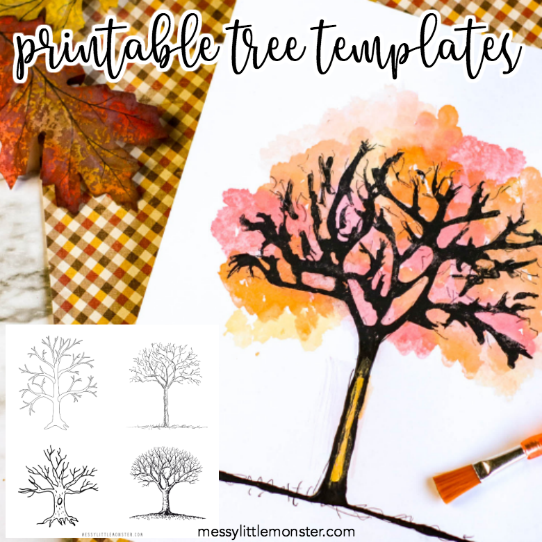 Printable tree templates