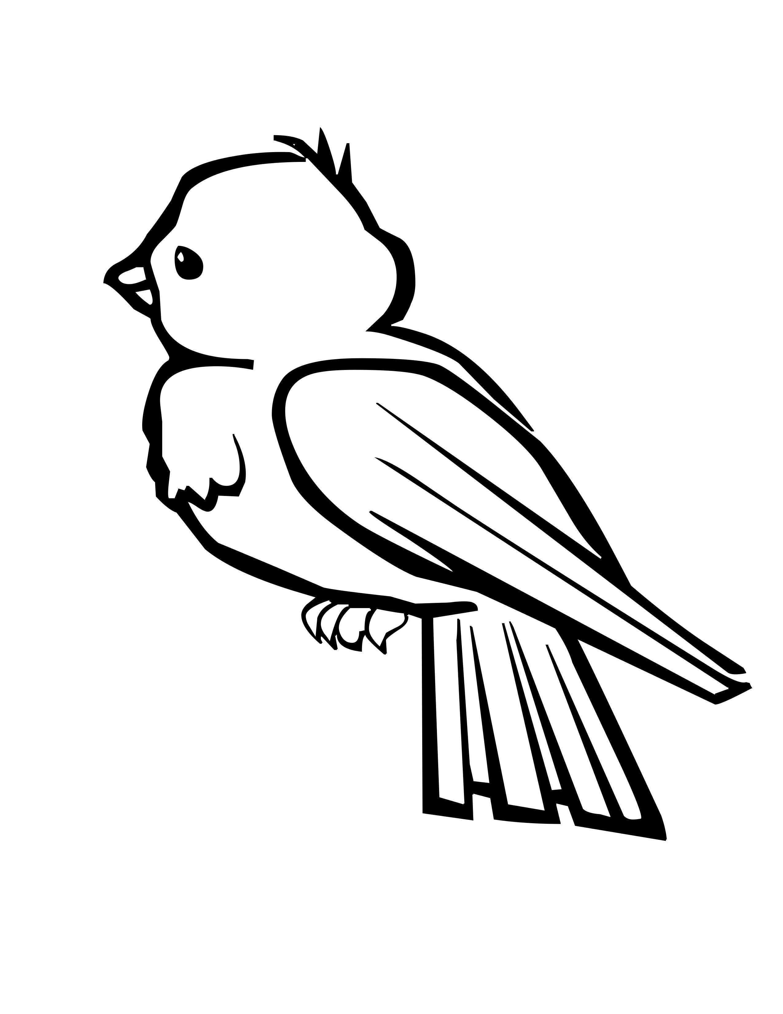 Online coloring pages coloring page sparrow birds outline download print coloring page