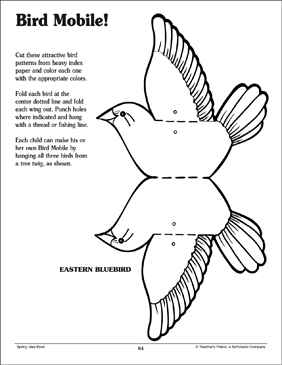 Bird themed worksheets activities printable lesson plans for kids