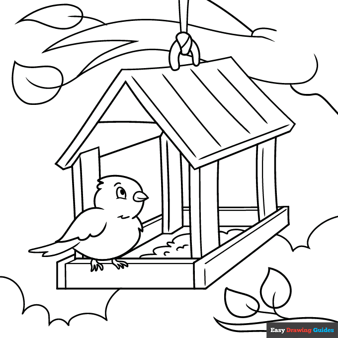 Free printable bird coloring pages for kids
