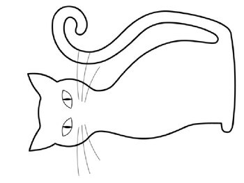 Black cat coloring picture by stevens social studies tpt