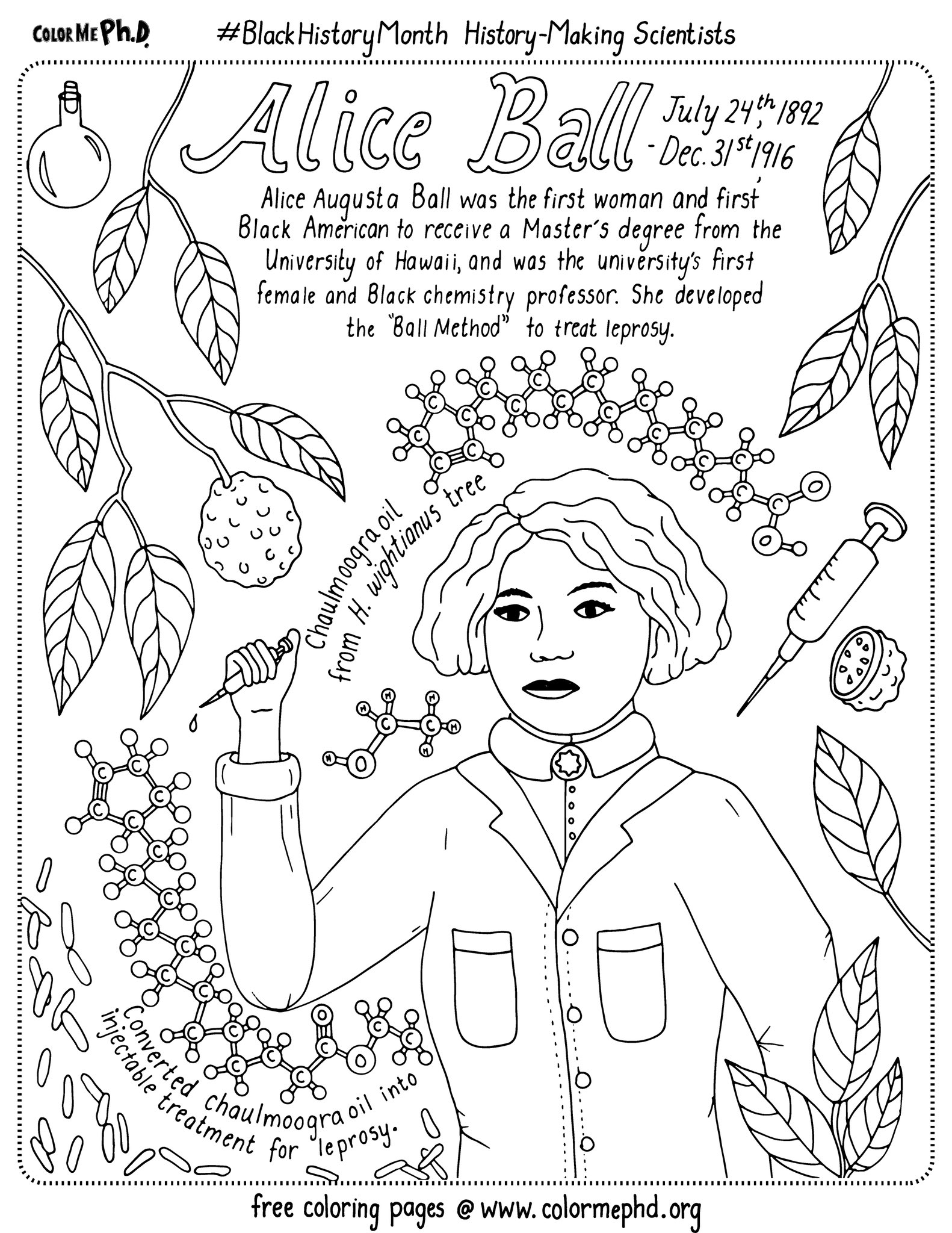 Colormephd on x in honor of blackhistorymonth well be posting new coloring pages featuring black history