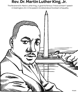 Black history month free coloring pages