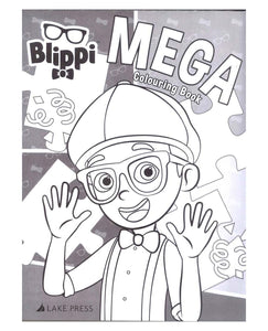 Blippi mega coloring book â lex and summer