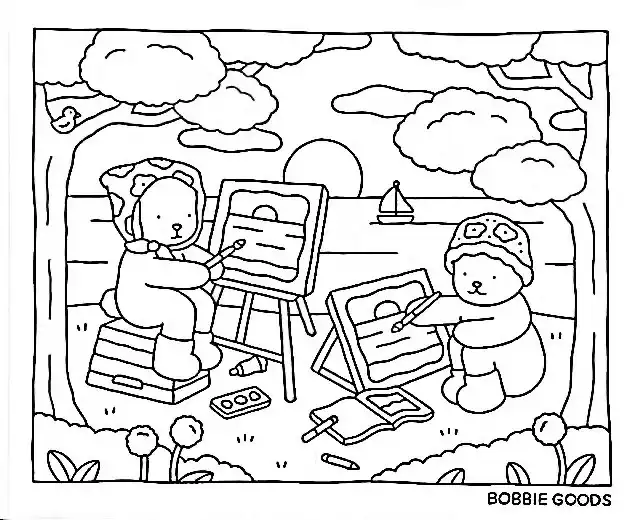 Bobbie goods coloring pages for youuðð gallery posted by ellaa lemon
