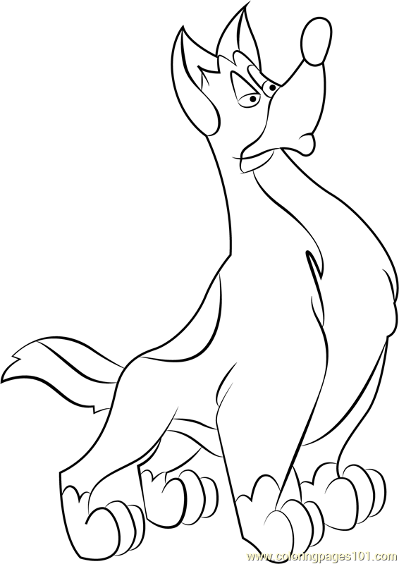 Buttons coloring page for kids