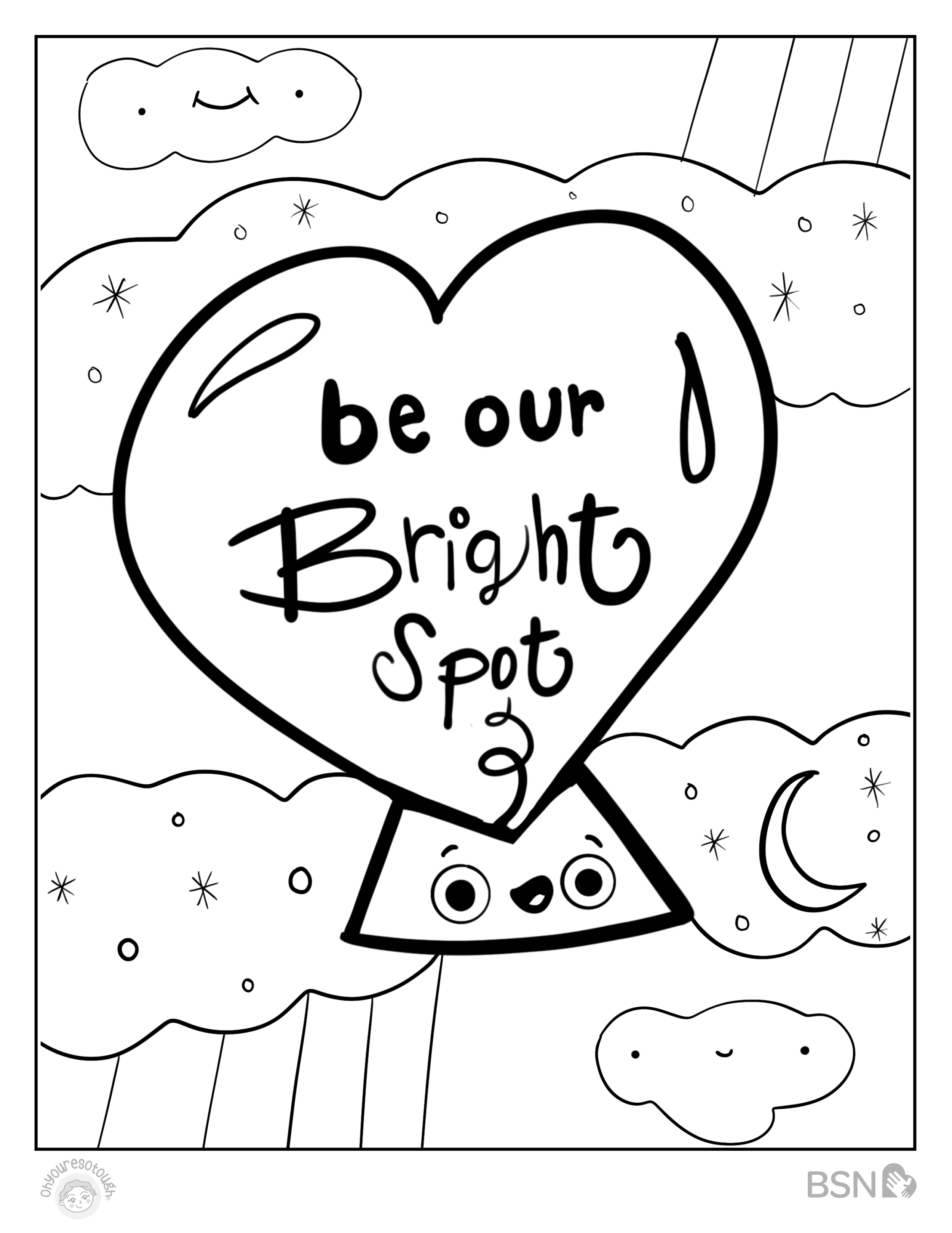 Coloring pages â bright spot network