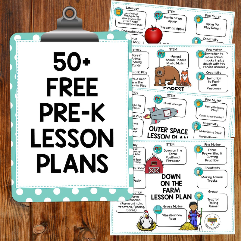 Free center signs for preschool