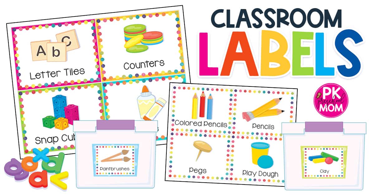 Classroom labels