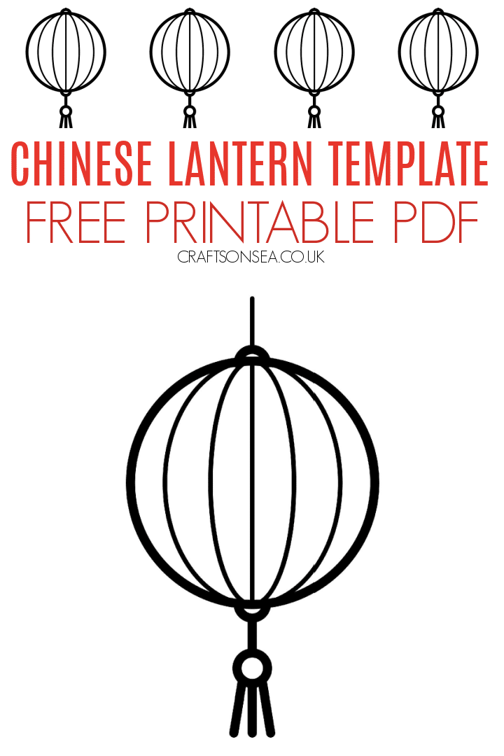 Chinese lantern template free printable pdf
