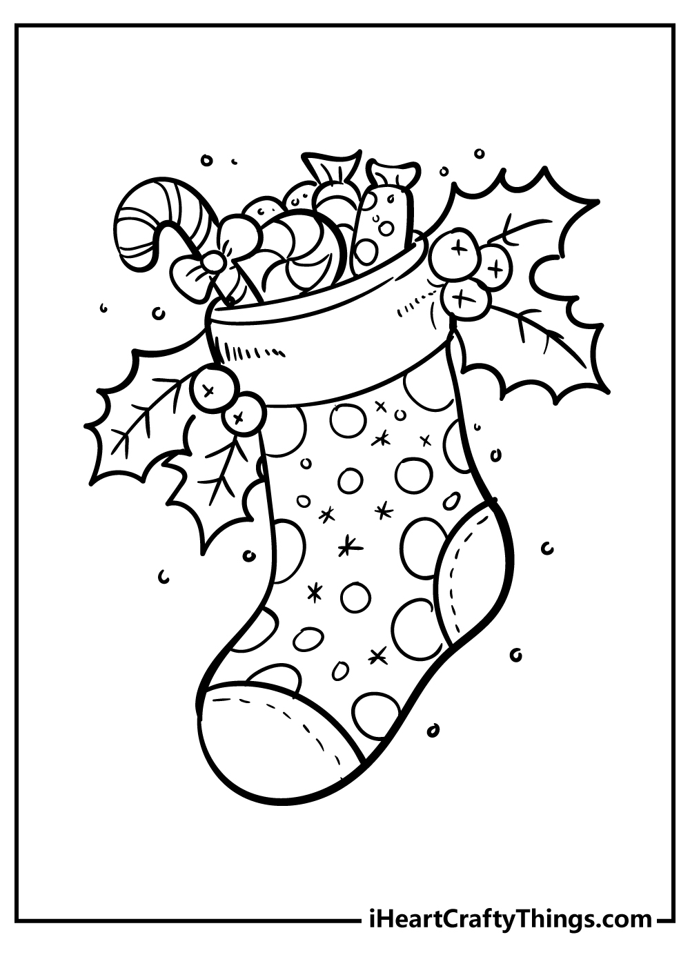 Christmas coloring pages free printables