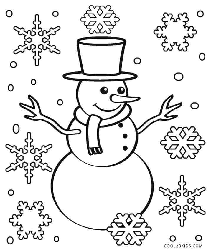 Free christmas coloring pages printables sofestive christmas coloring pages snowflake coloring pages snowman coloring pages