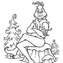 How the grinch stole christmas coloring pages