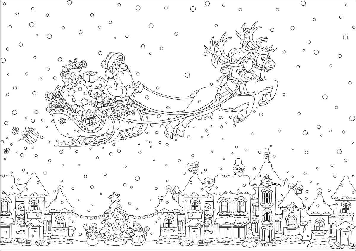 Christmas coloring pages for kids fun free printable holiday coloring pages printables mom