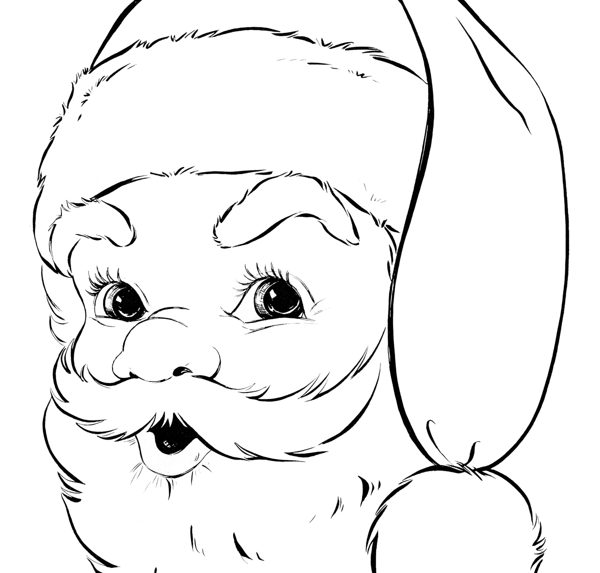 Free christmas coloring pages