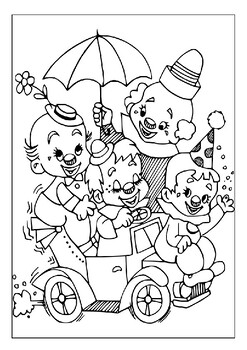 Printable circus coloring pages the ultimate entertainment for all ages pdf