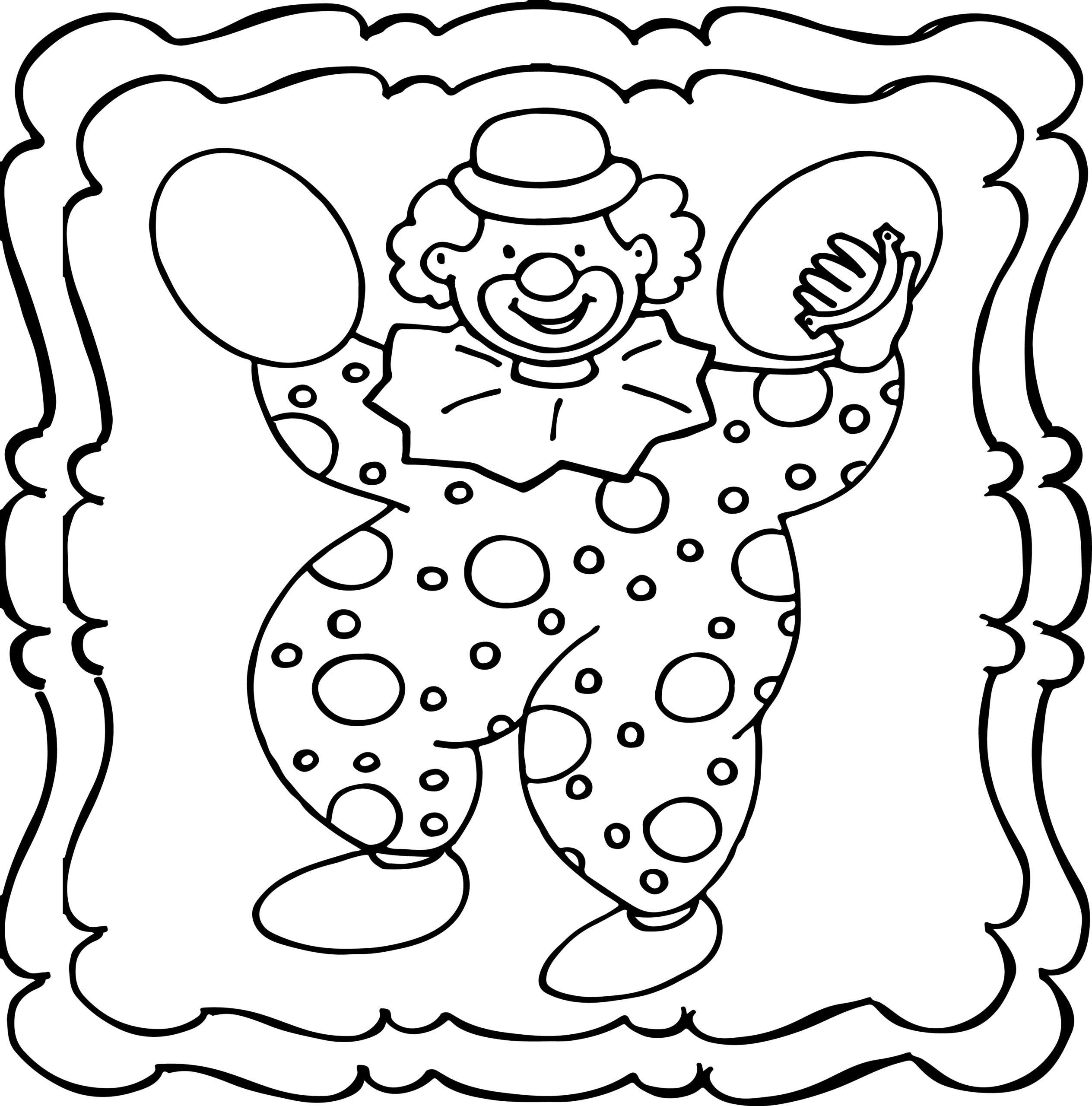 Clown coloring book easy and fun clowns coloring book for kids made by teachers