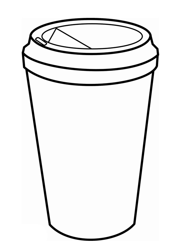 Coloring pages printable coffee coloring pages
