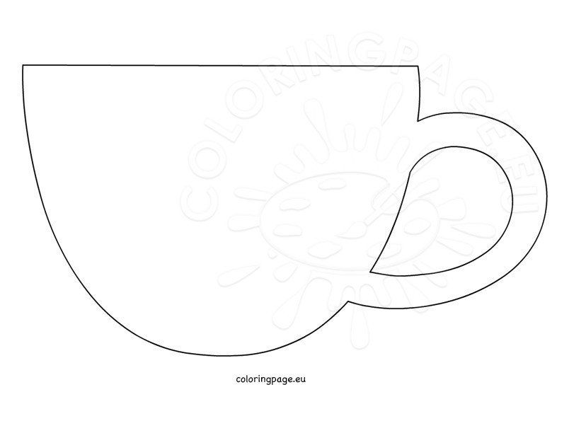 Coffee cup outline coloring pages cute coloring pages coffee cups