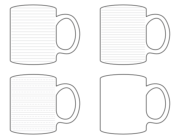 Free printable mug