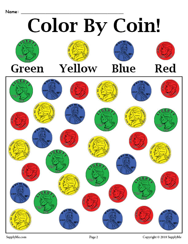 Color by coin