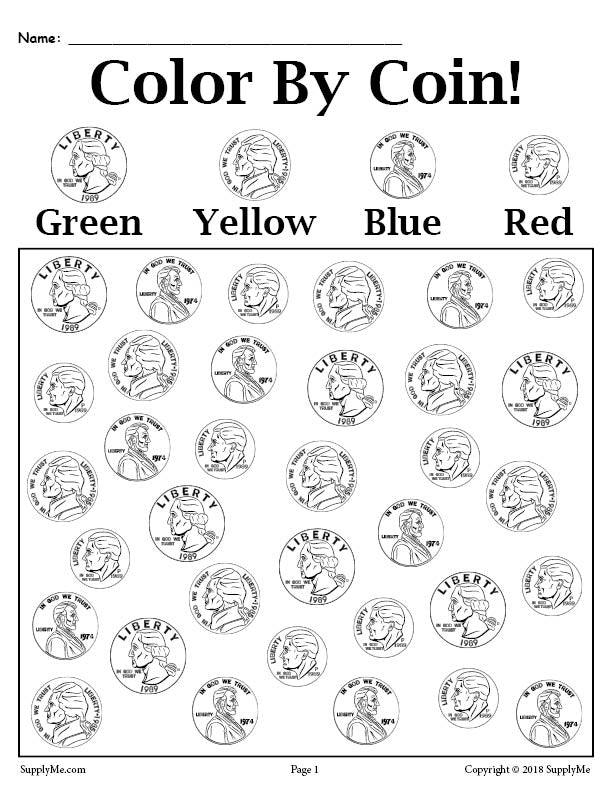 Color by coin