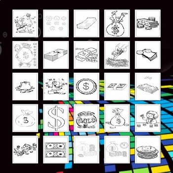 Introduce your kids to money with printable money coloring sheets pages