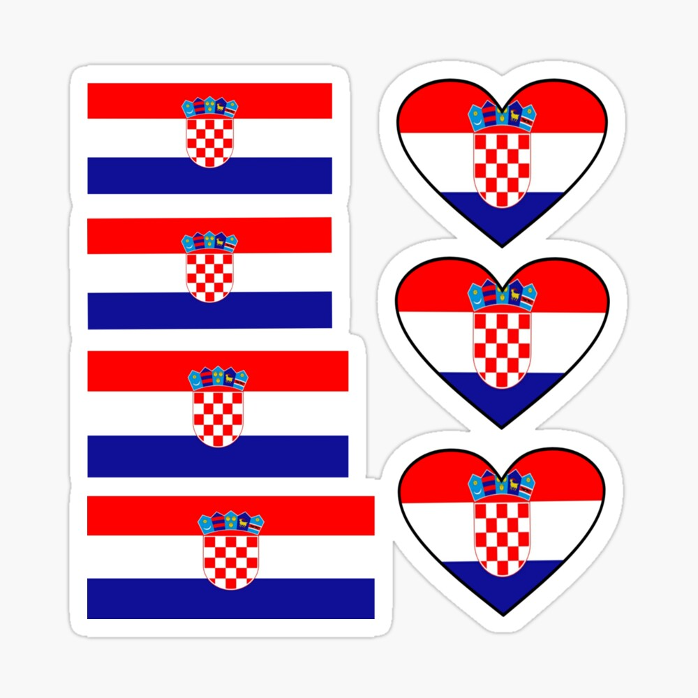 Croatia stickers croatian sticker sheet croatia flag stickers pack zastava hrvatske by gracetee redbuâ croatia flag sticker sheets louis vuitton background