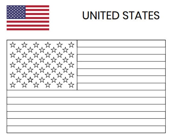 Printable coloring pages flags of the world print and color coloring sheets pages