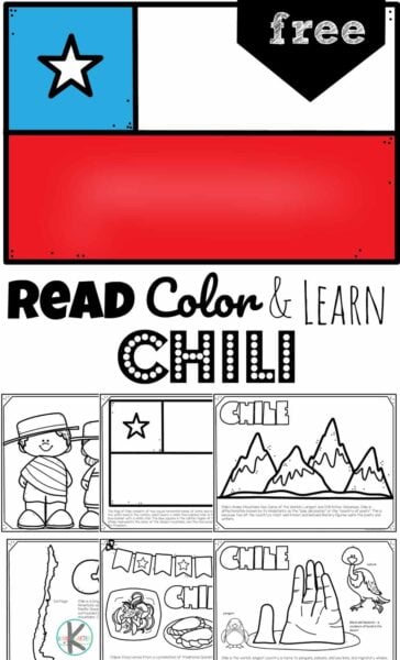 Free chile coloring pages