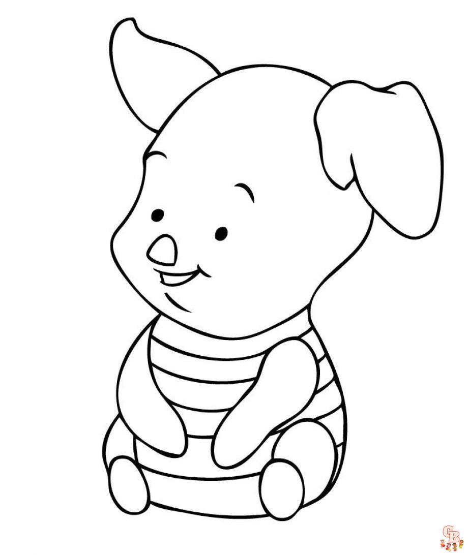 Cute disney babies coloring pages free printable sheets for kids