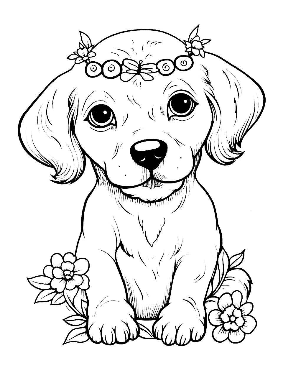 Cute coloring pages free printable sheets