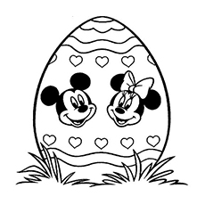 Top free printable disney easter coloring pages online
