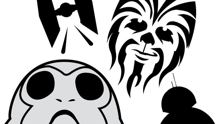 Carve porg pumpkins and more this halloween star wars stencil halloween stencils star wars pumpkins