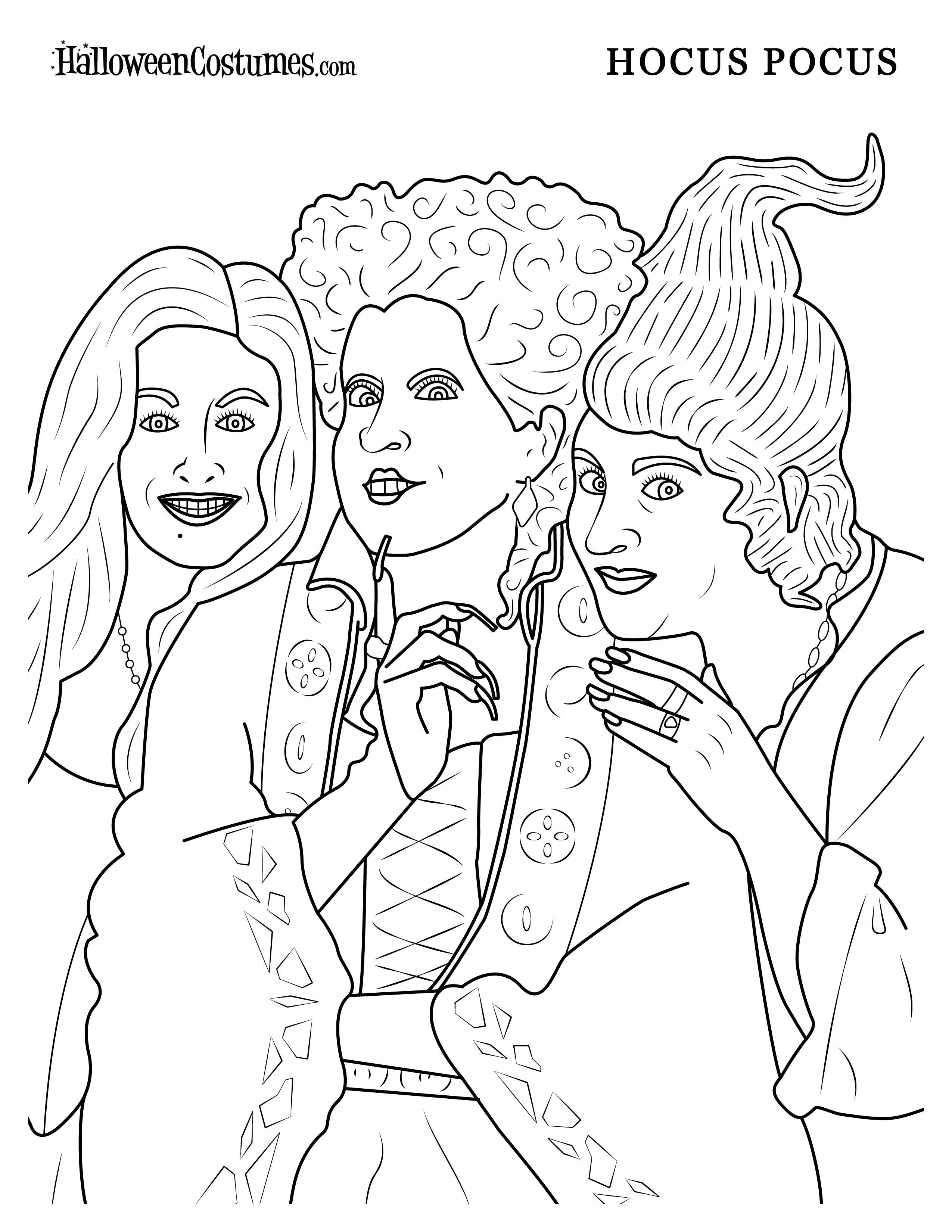Halloween coloring pages printables