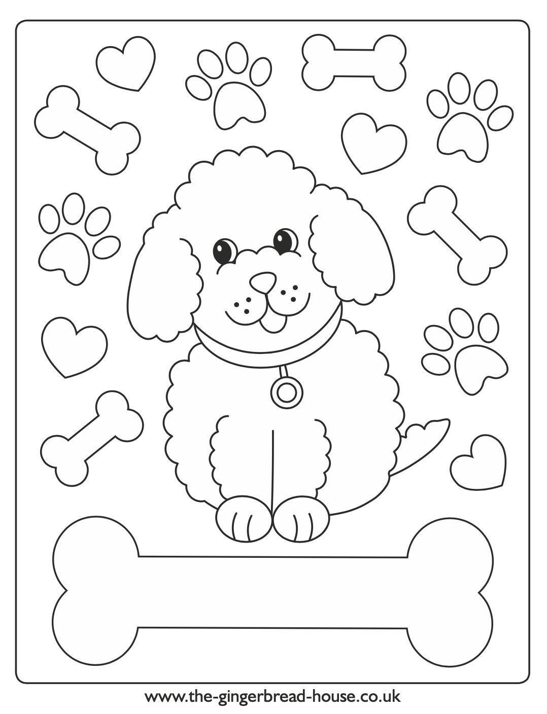 Free puppy louring sheets free printable