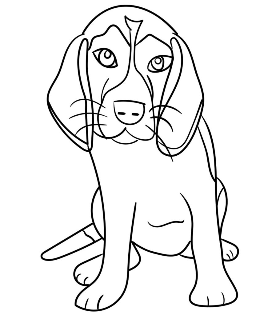 Top free printable dog coloring pages online