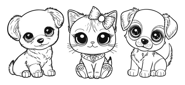 Thousand cute puppy coloring royalty