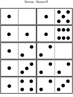 Domino math printable dominoes and worksheet